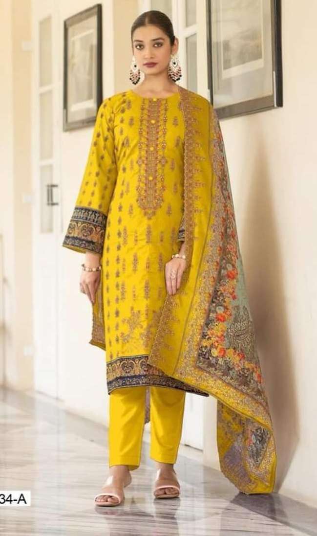 BIN SAEED LAWN PRINTED by JIHAN 